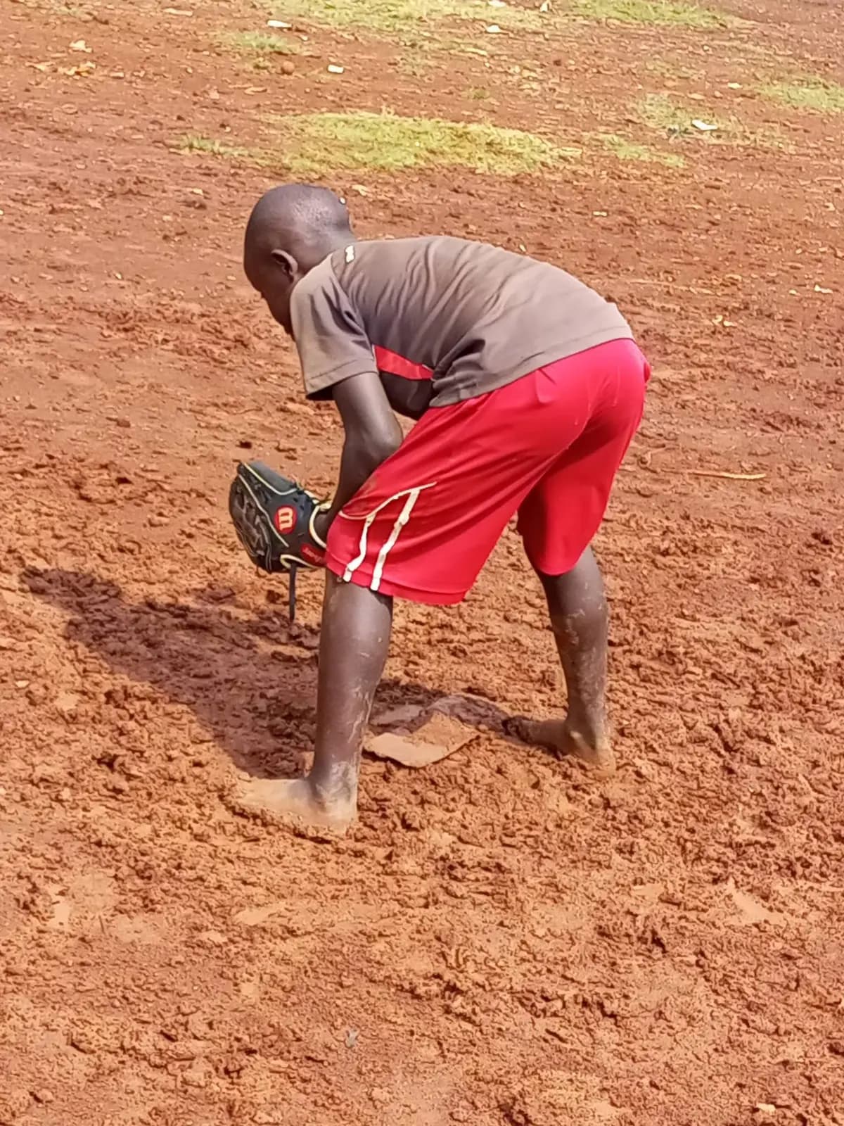 Ground balls, no shoes